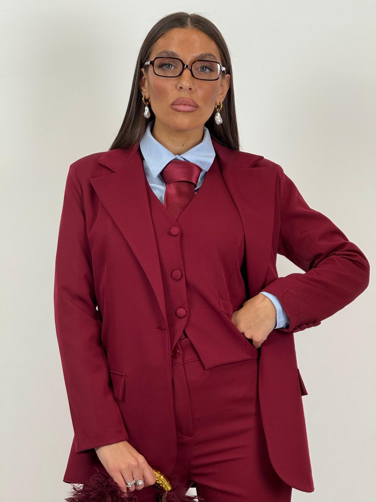 Tailleur LIANA - Completo tre pezzi, giacca gilet pantalone