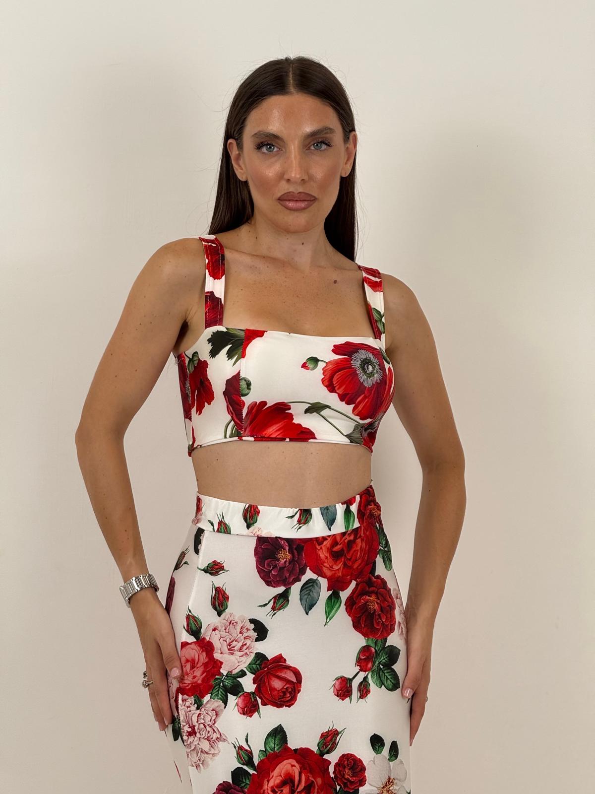 SALDO Cordset HOLA - Completo top e gonna lunga