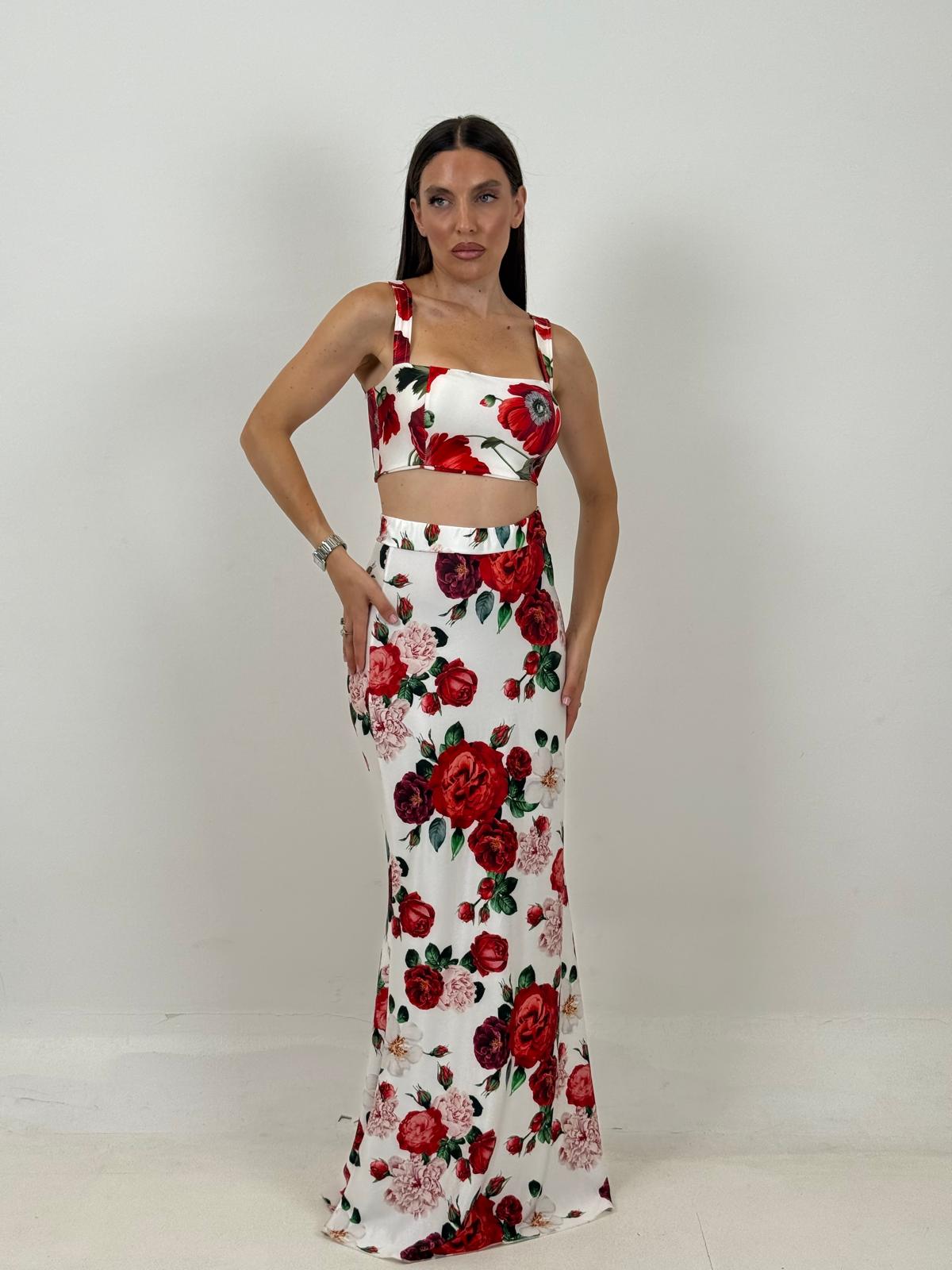 SALDO Cordset HOLA - Completo top e gonna lunga