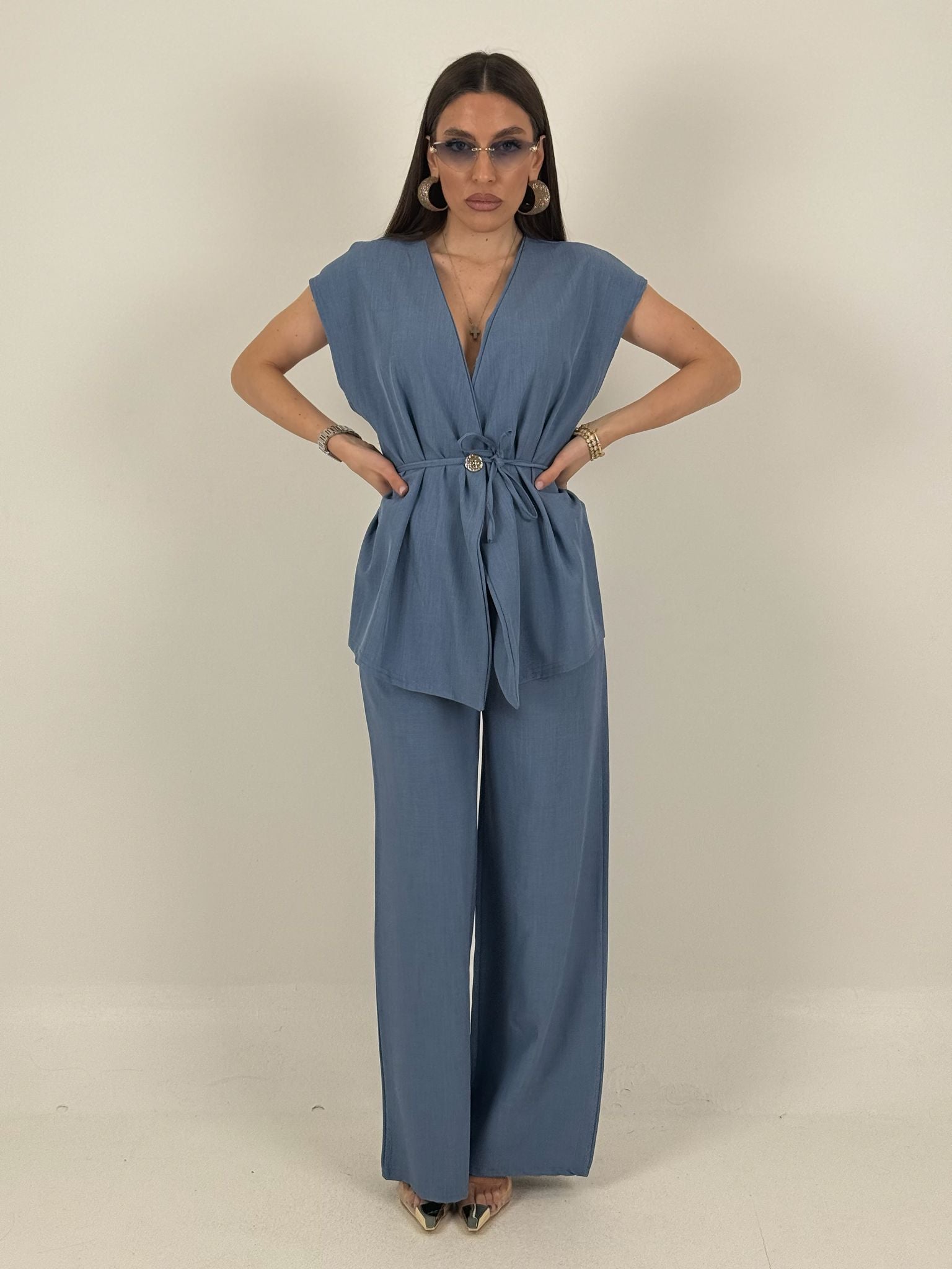Cordset Zeynep - Completo gilet e pantalone