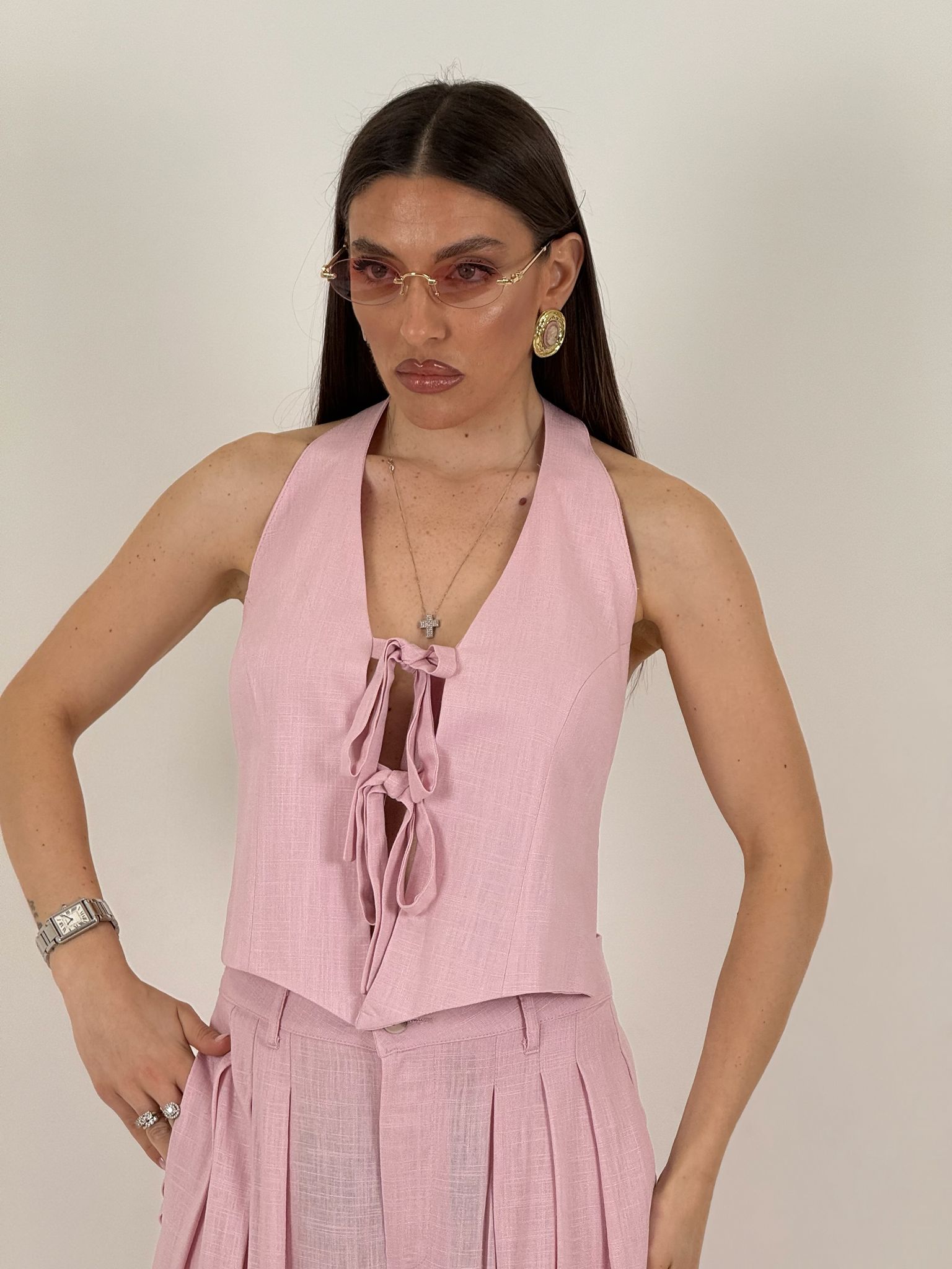 Cordset ZOE - Completo top e pantalone