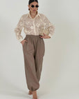 SALDO Pantalone CRISTIANA modello ballon