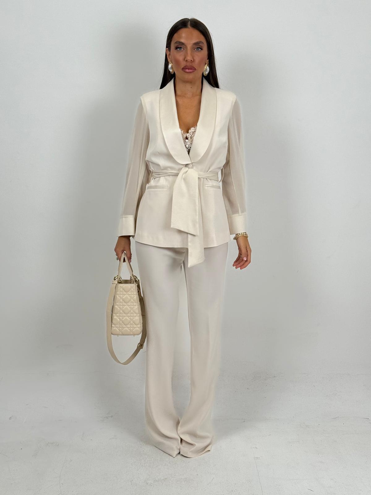 Tailleur KIBRIT - Tailleur sartoriale con maniche velate