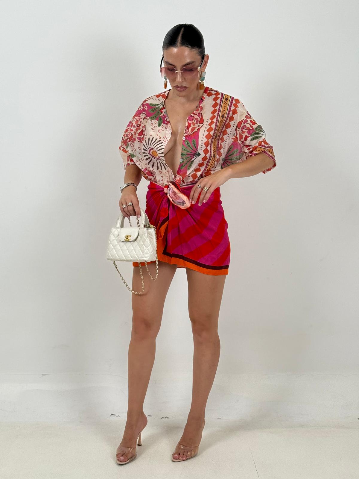 Cordset SALINA - Completo camicia e gonna pareo