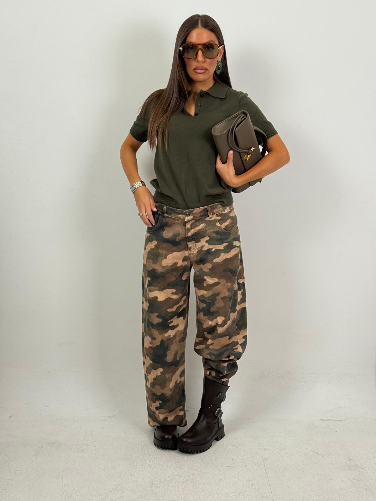 Pantalone MILITAR a fantasia