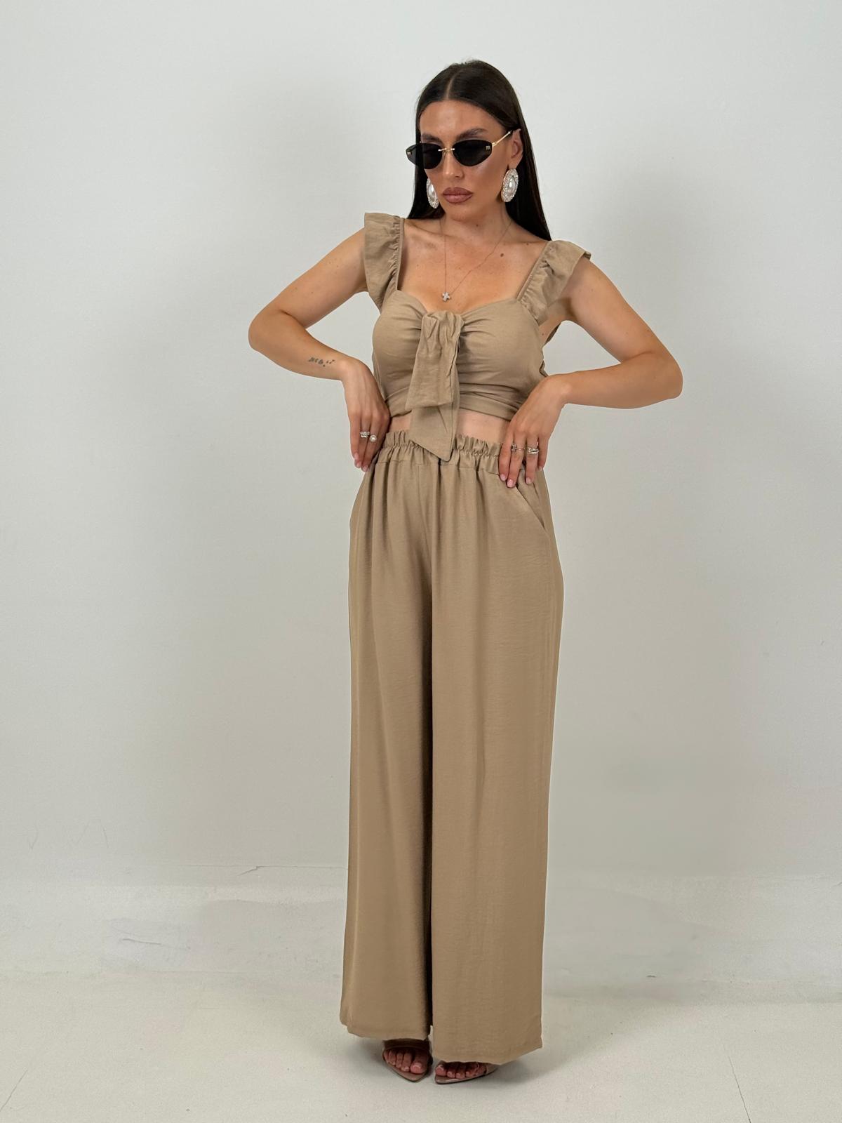 Cordset VIVIANA - Completo top e pantalone low cost