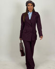 Tailleur CANDIDA - Completo giacca con 4 bottoni e pantalone
