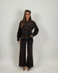 Cordset ANA - Completo in denim , giacca e pantalone