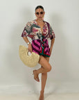 Cordset ONDA SELVAGGIA - Completo camicia e gonna pareo