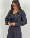 Tuta KENDA - Completo felpa con zip e pantalone