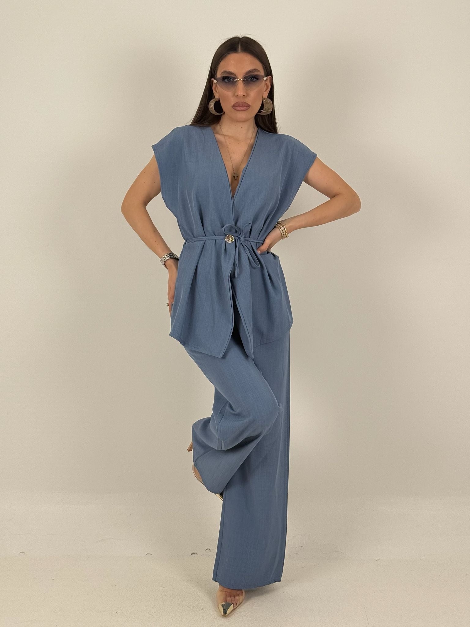 Cordset Zeynep - Completo gilet e pantalone