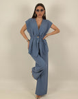 Cordset Zeynep - Completo gilet e pantalone