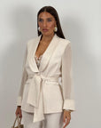 Tailleur KIBRIT - Tailleur sartoriale con maniche velate