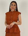 Cordset ARCADIA - Completo blusa e pantalone