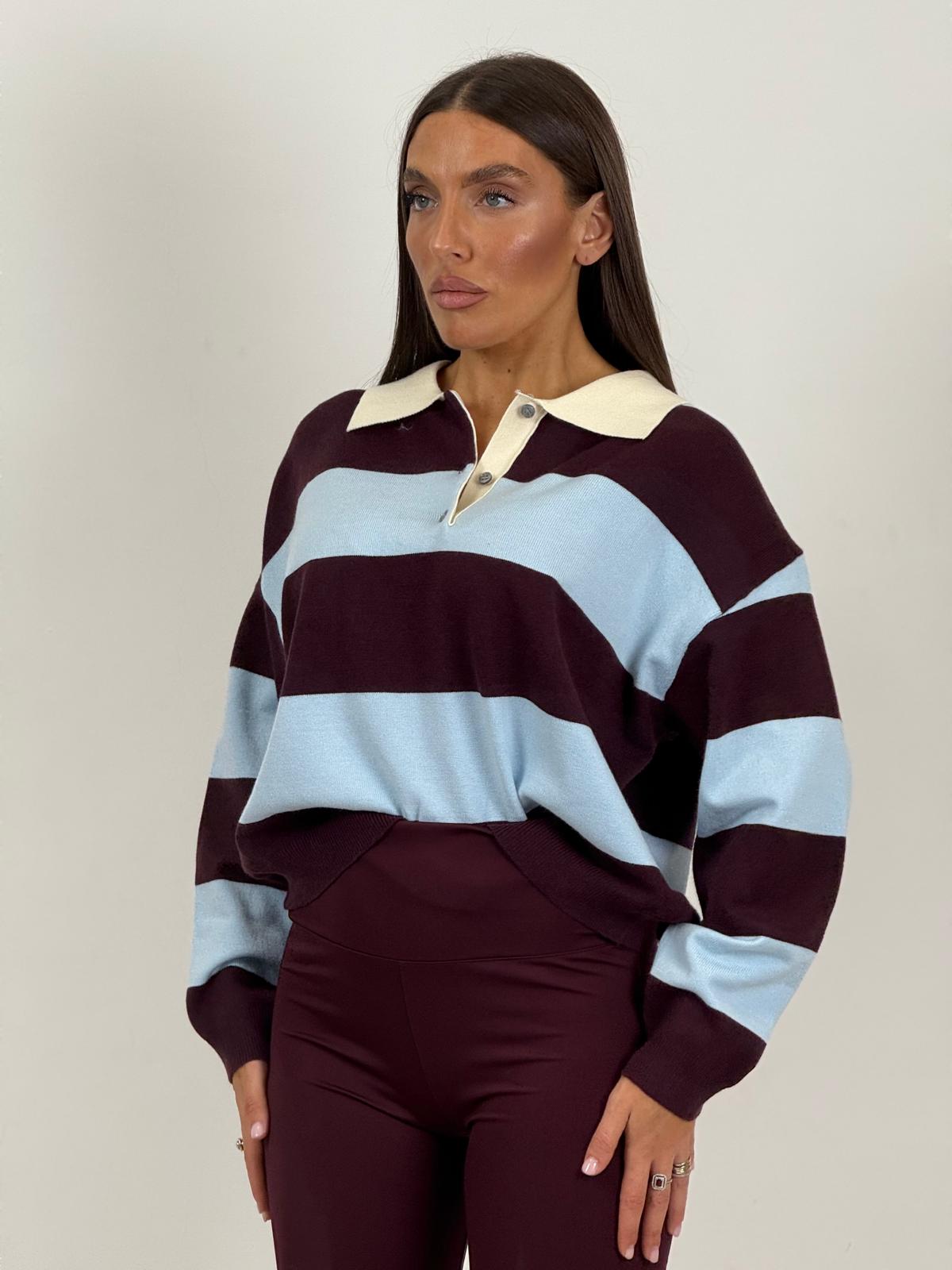 Maglia con scritta CREME DE LA CREME