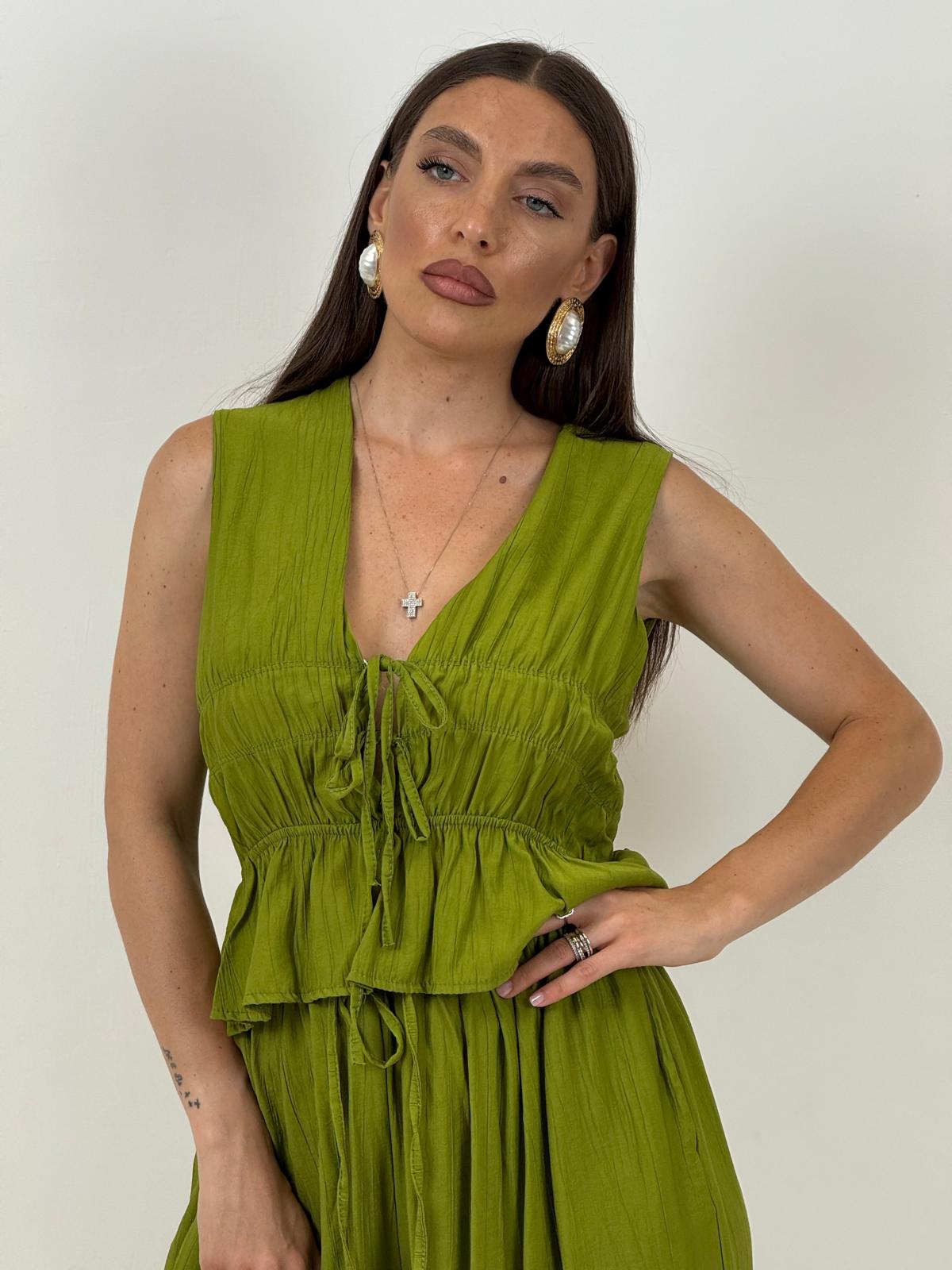 Cordset FRANCESCA - Completo top e pantalone