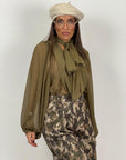 SALDO Camicia LIDIA Velata con fiocco