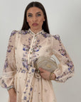 SALDO Abito VIOLETTE - Abito corto COLLEZIONE CHIC