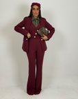 Tailleur LILIANA - Completo sartoriale 3 pezzi, giacca gilet e pantalone