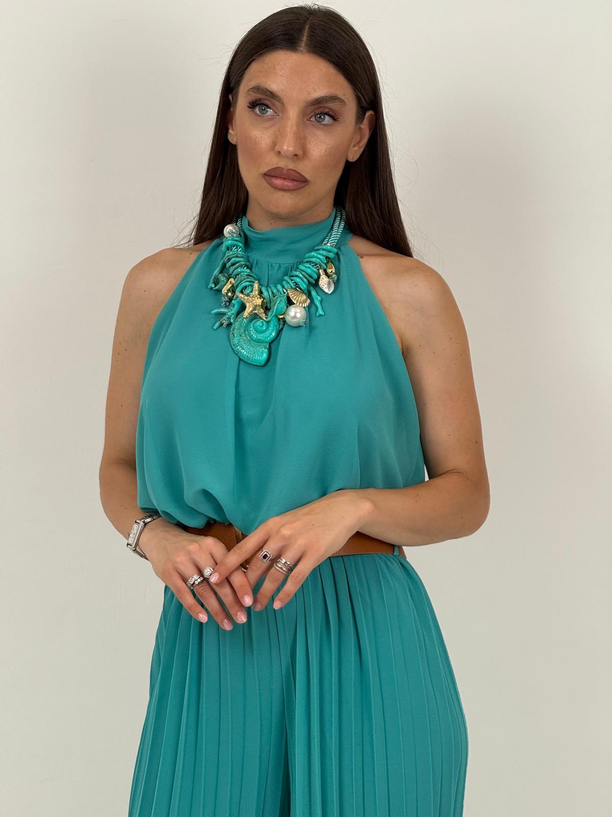 Tuta ANAIS - TUTA INTERA CON PANTALONE PLISSETTATO