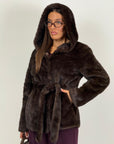 Pelliccia SISSY - Eco pelliccia modello accappatoio