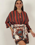 Camicia KARFU a righe