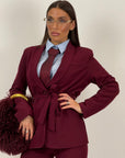 Tailleur Agatha - Tailleur -Jacke mit Bug im Leben und Pfotenhosen