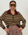 Maglia COZZA - Maglietta a righe
