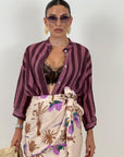 Camicia a righe BORDEAUX&PRUGNA