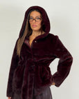 Pelliccia SISSY - Eco pelliccia modello accappatoio