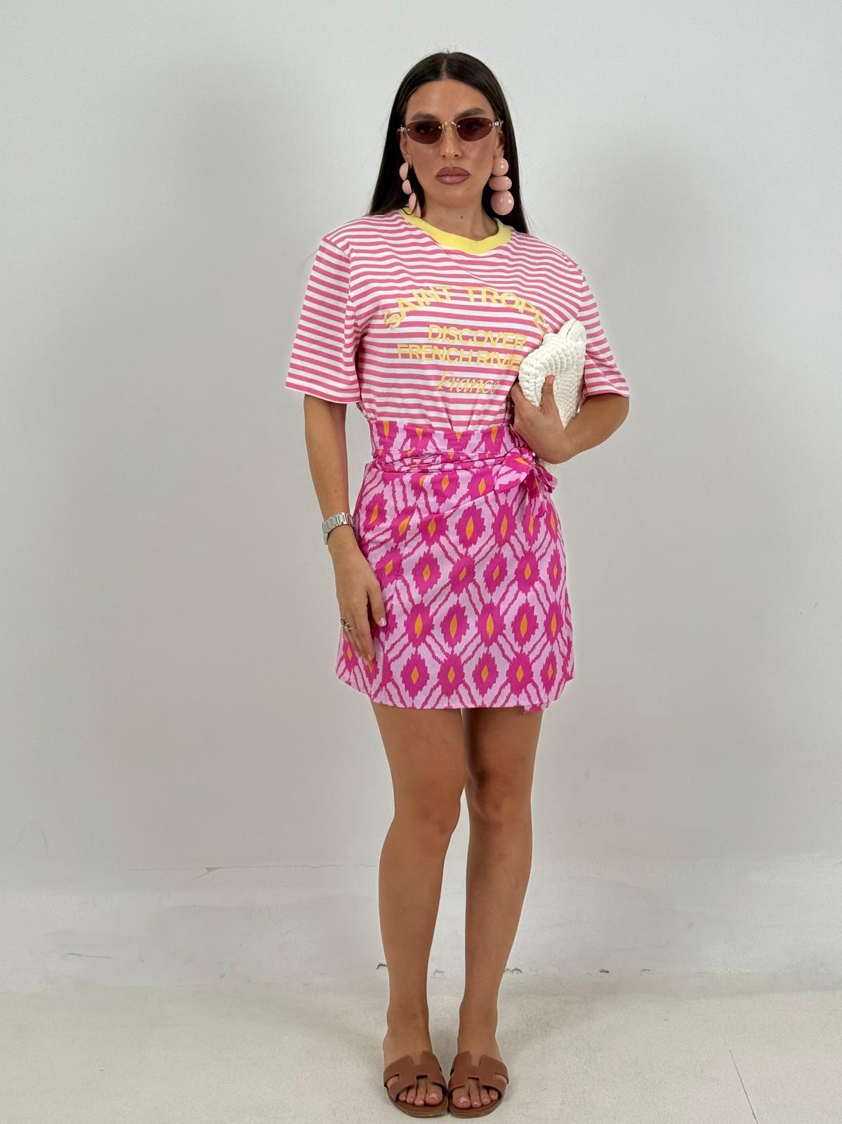 Gonna pareo FUCSIA
