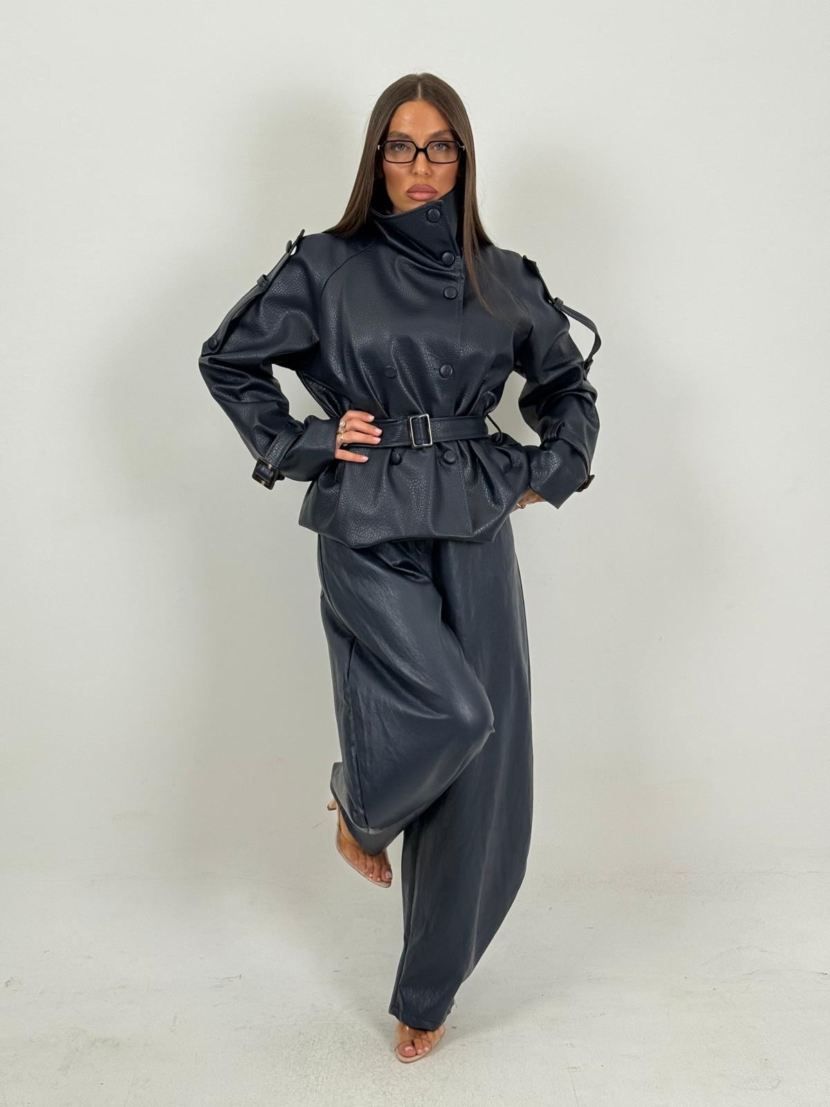 Cordset IRENE - Completo in ecopelle giacca e pantalone