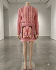 Cordset BAHAMAS Aragosta - Completo camicia, gonna e pareo