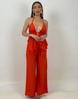 Cordset CARLINA - Completo top e pantalone low cost