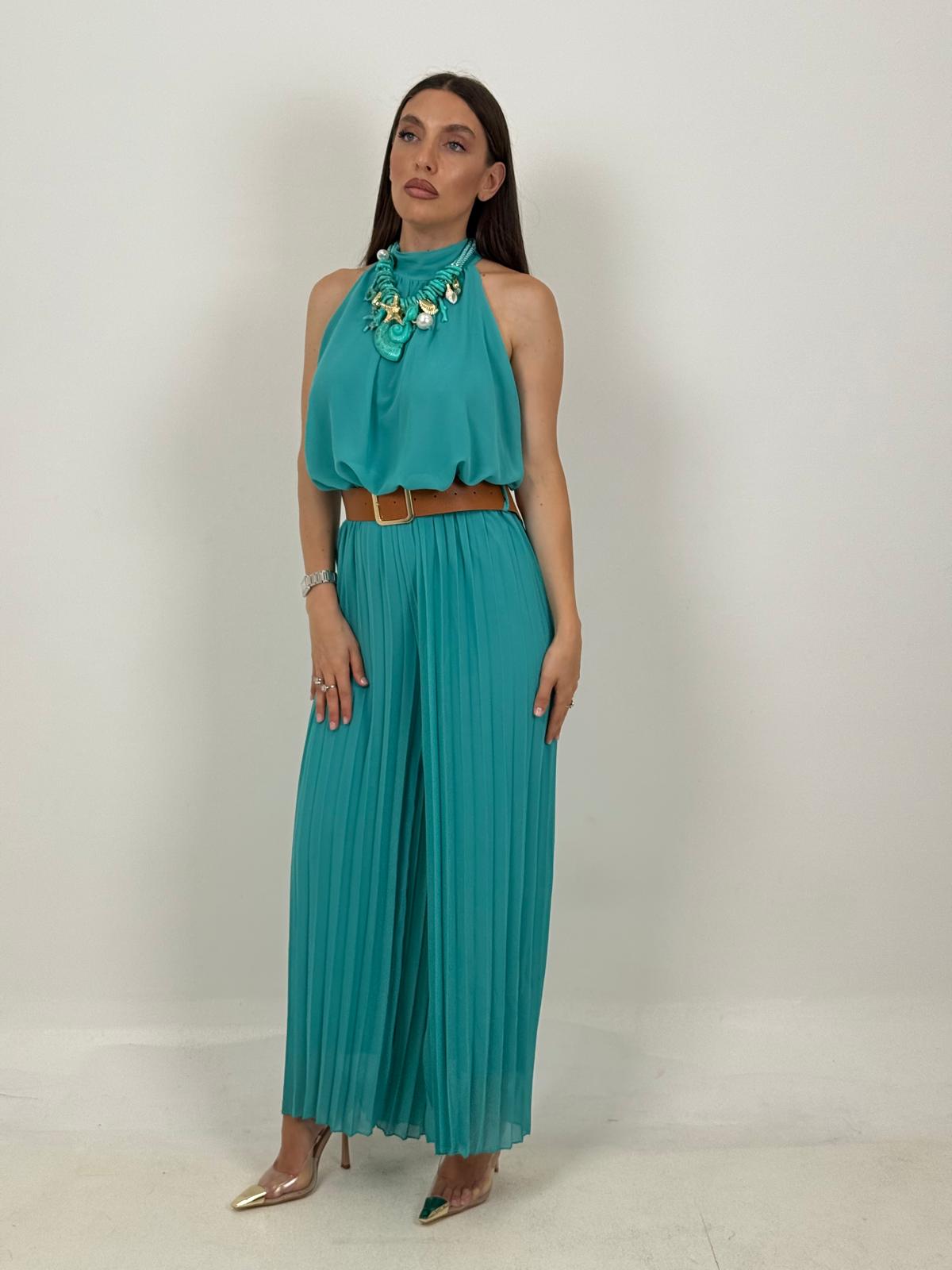 Tuta ANAIS - TUTA INTERA CON PANTALONE PLISSETTATO