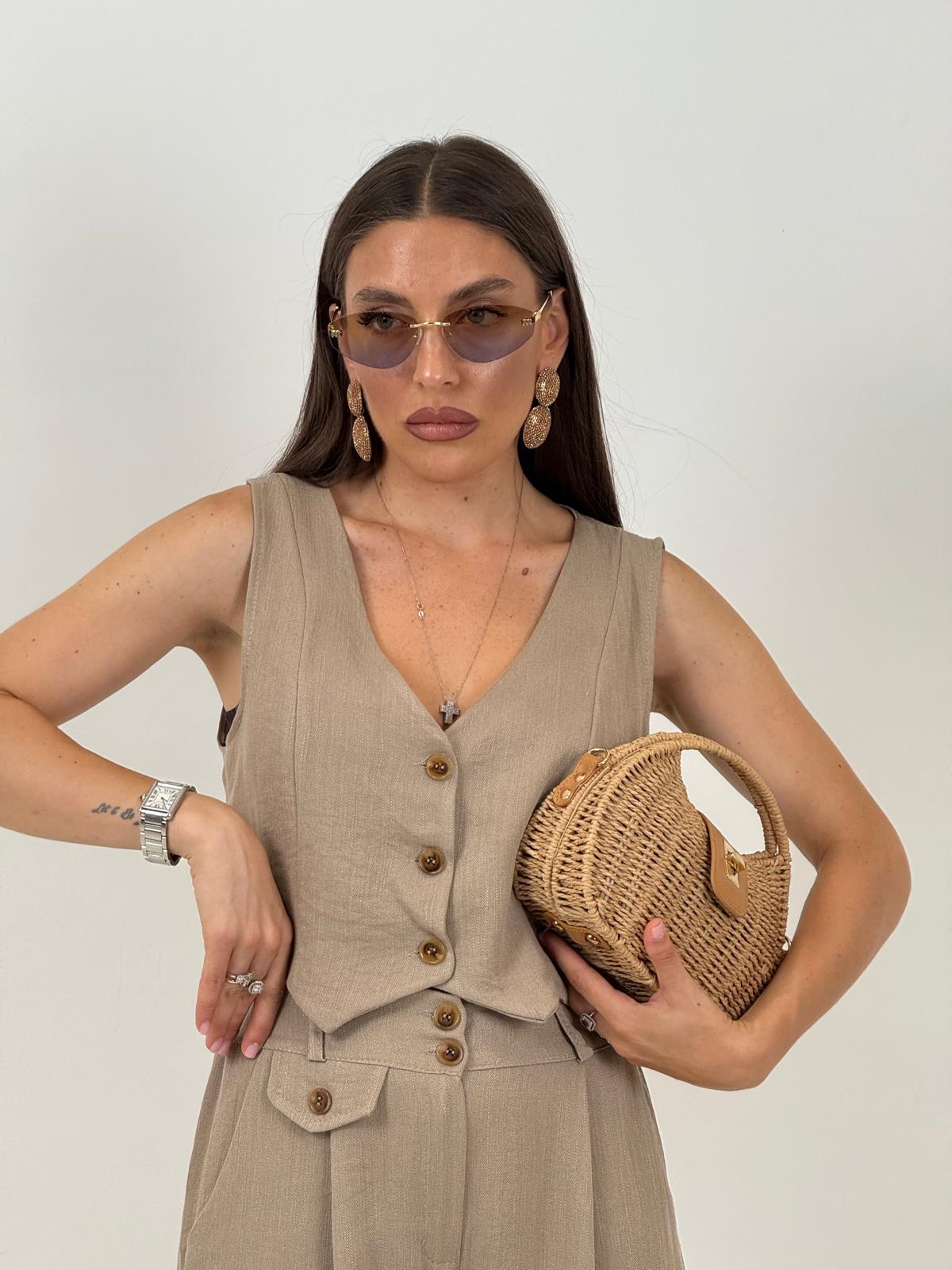Cordset ALIZEE - Completo gilet e pantalone