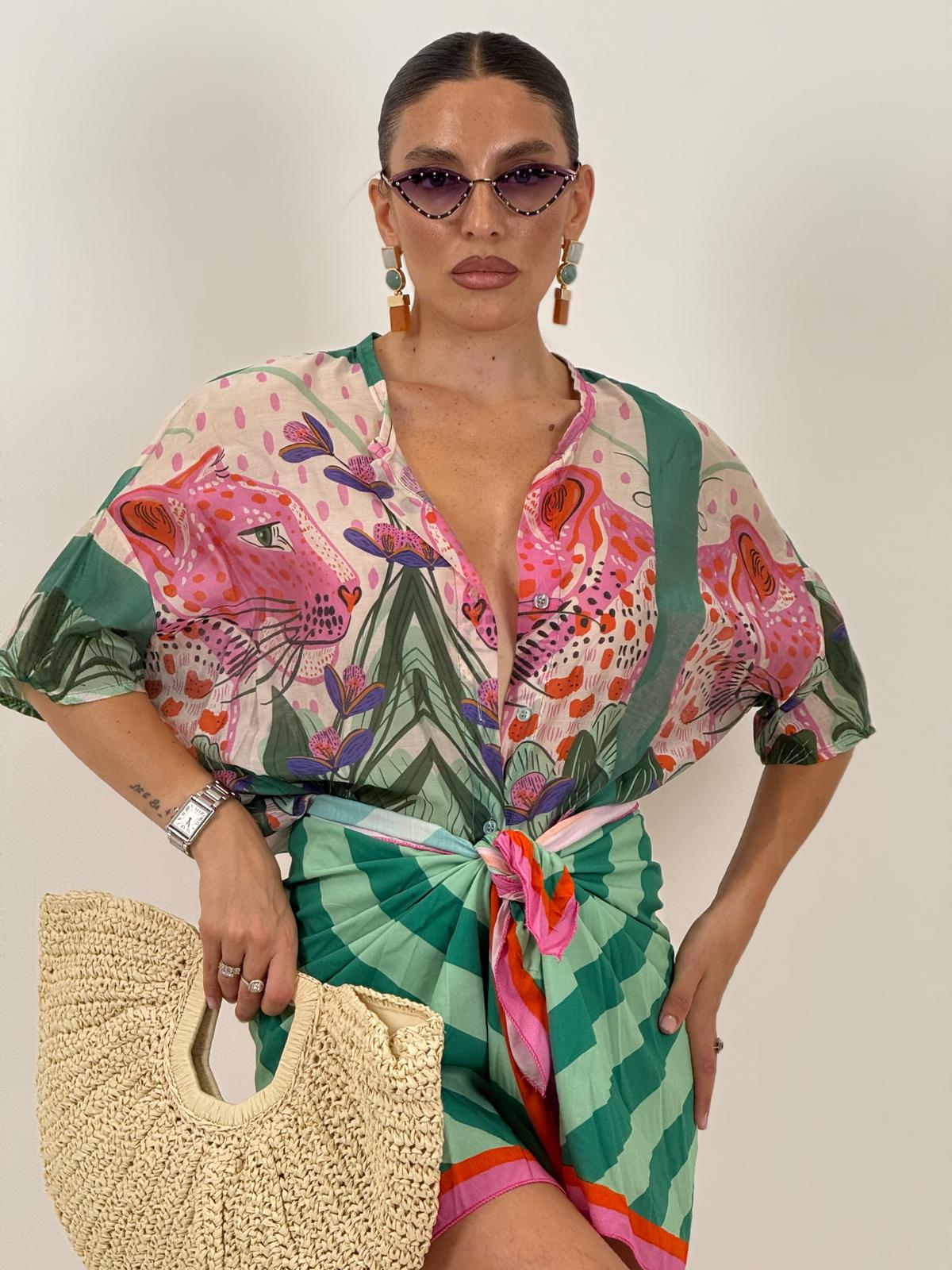 Cordset DOLCE VITA - Completo camicia e gonna pareo