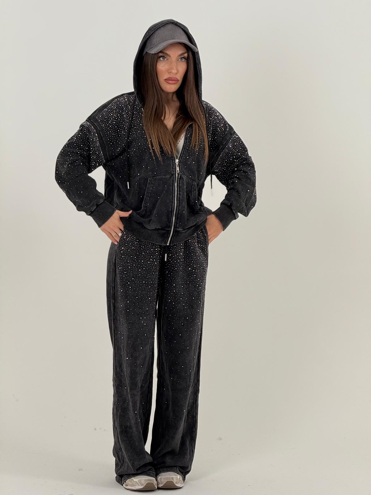 Tuta RACHEL - COMPLETO FELPA CON ZIP E PANTALONE