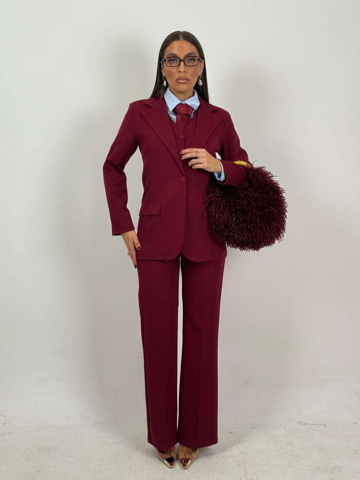 Tailleur LIANA - Completo tre pezzi, giacca gilet pantalone