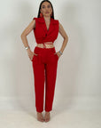 Tailleur ELLY - COMPLETO giacca corta e pantalone