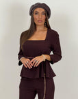 Cordset CINDY - Completo blusa e pantalone