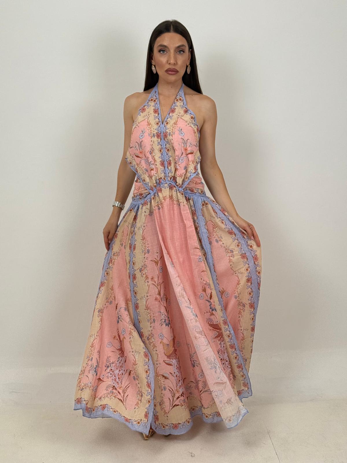 Abito MELODY - Abito lungo con schiena nuda - COLLEZIONE CHIC