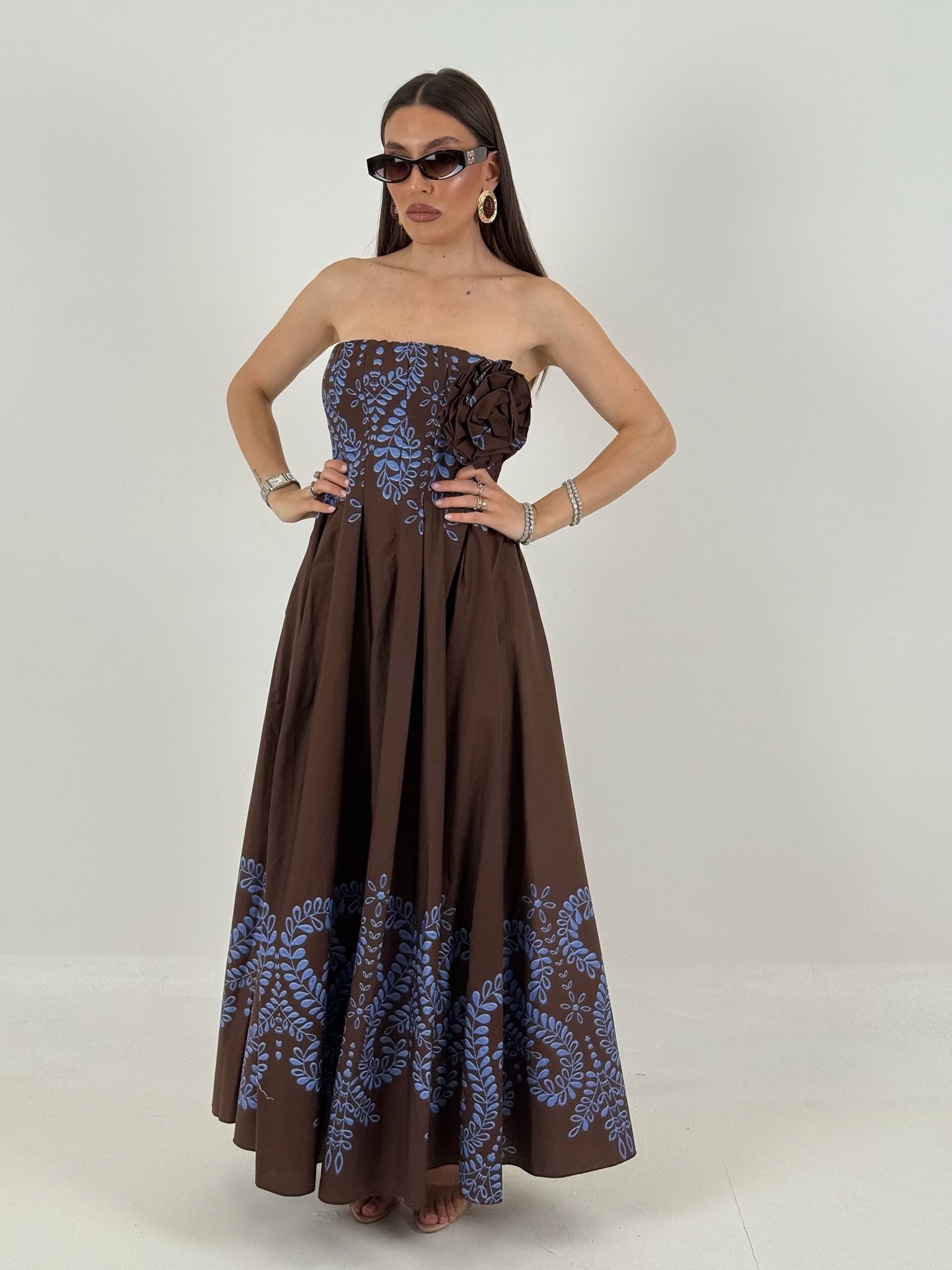 Abito MORENA - Abito lungo COLLEZIONE CHIC