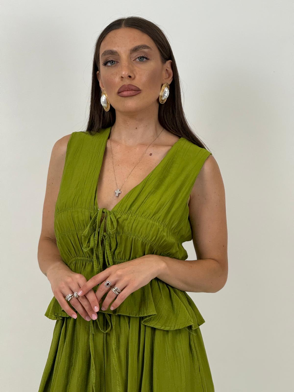 Cordset FRANCESCA - Completo top e pantalone