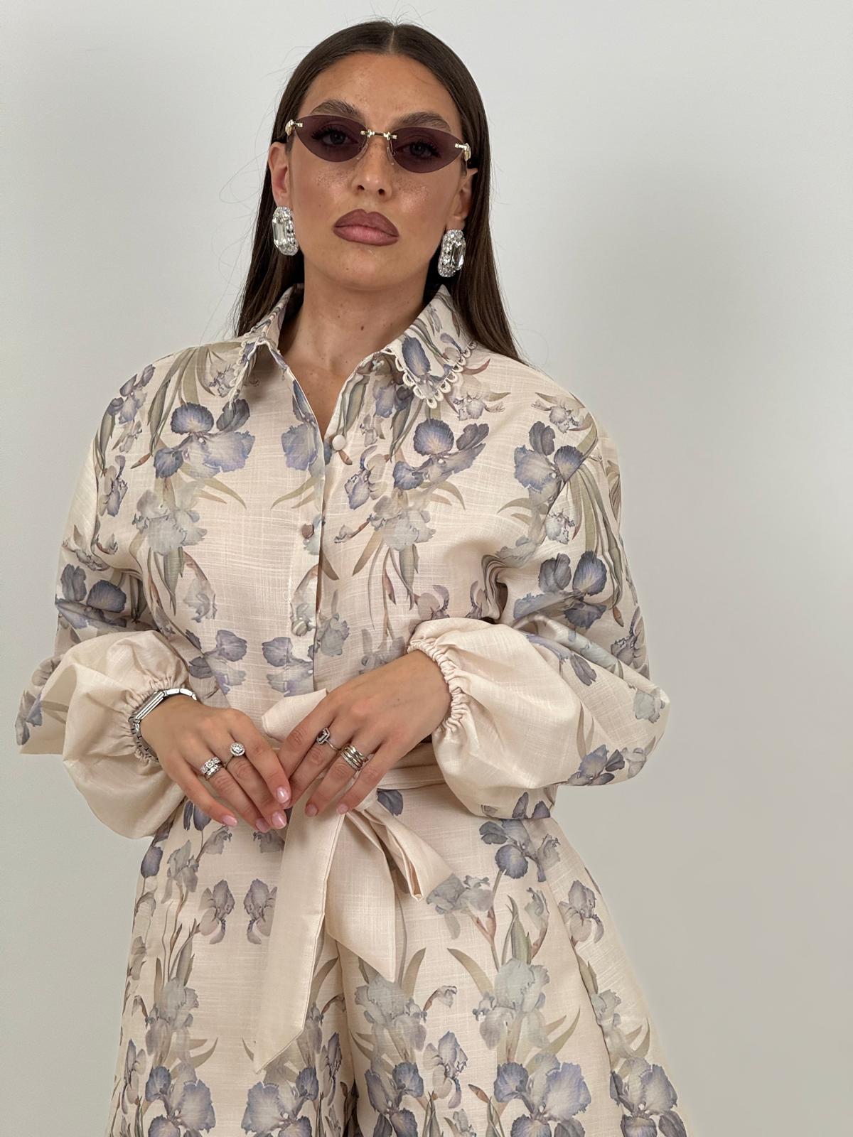 Cordset ELSA - Completo camicia e pantaloncino - COLLEZIONE CHIC