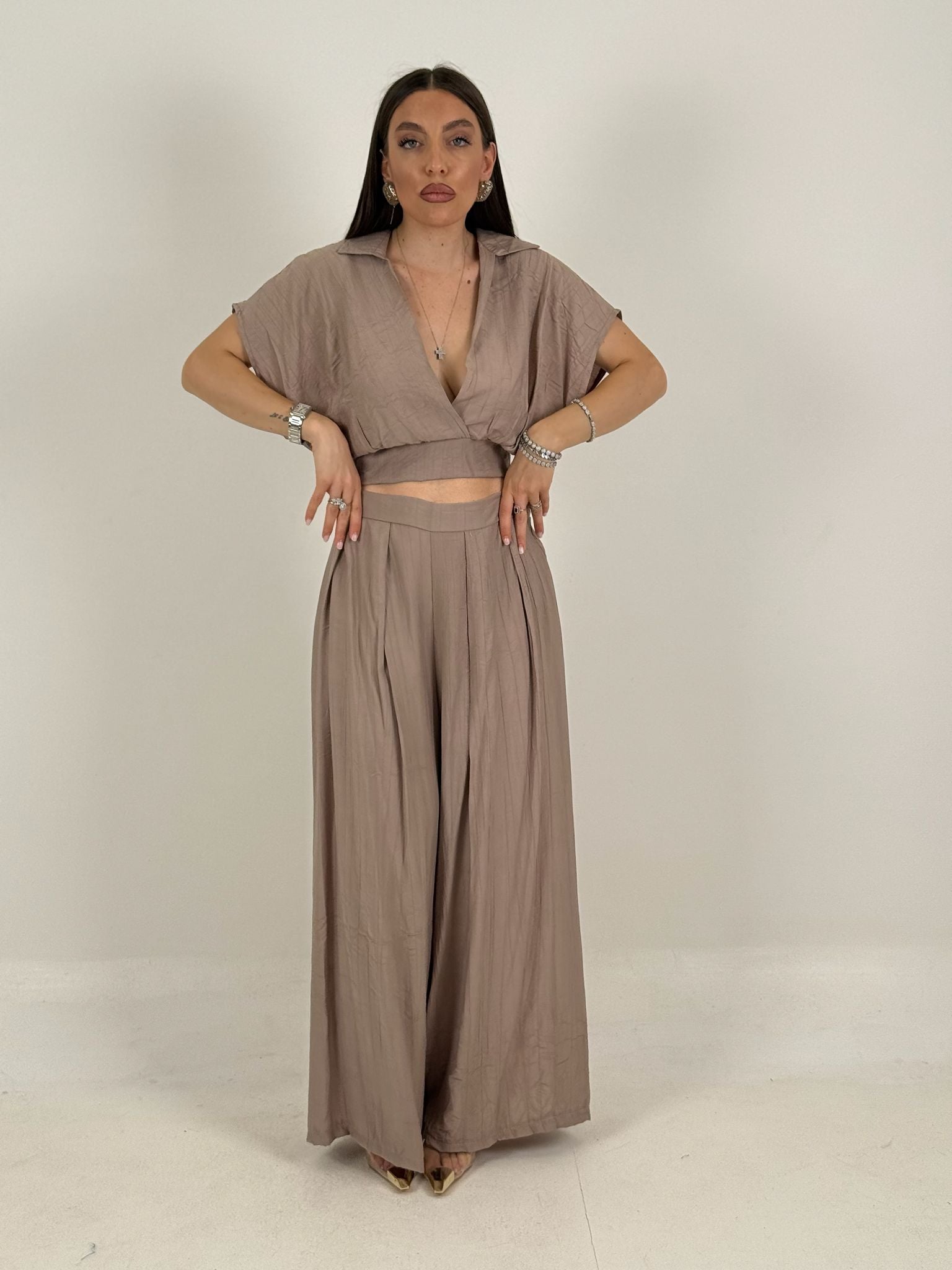 Cordset FIORINA - Completo tope e pantalone