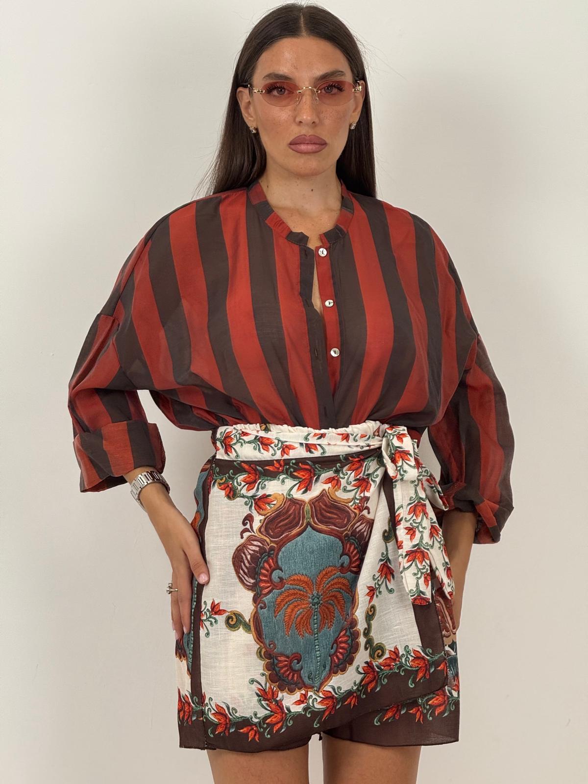 Camicia KARFU a righe