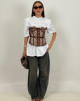 Corpetto Brown
