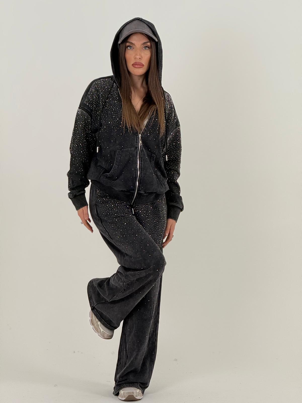 Tuta RACHEL - COMPLETO FELPA CON ZIP E PANTALONE