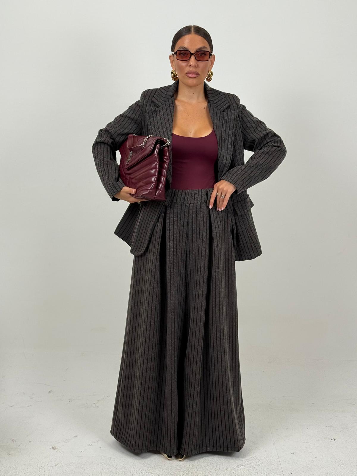 Tailleur MARIA - Completo giacca e pantalone gessato